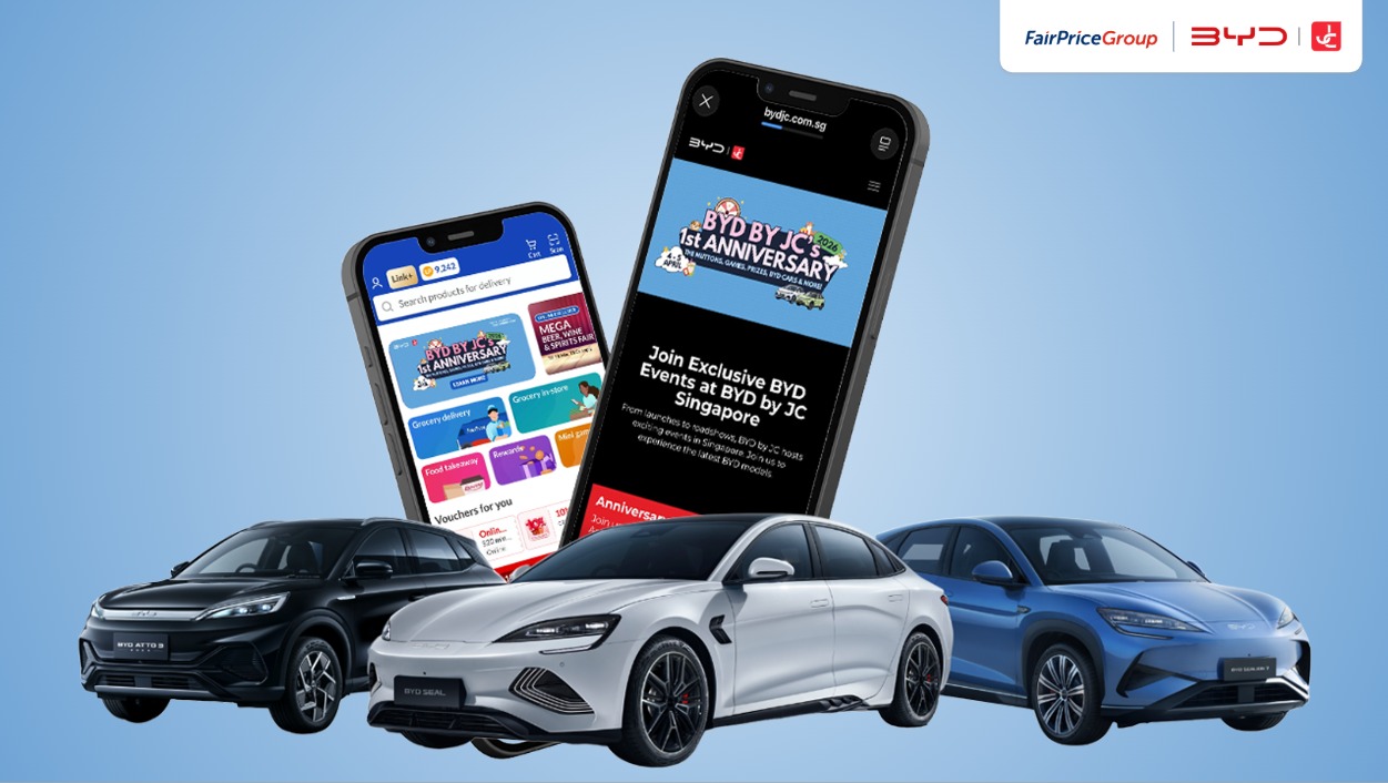 Driving BYD Car Sales with FairPrice Group’s Retail Media Network, FPG ADvantage.